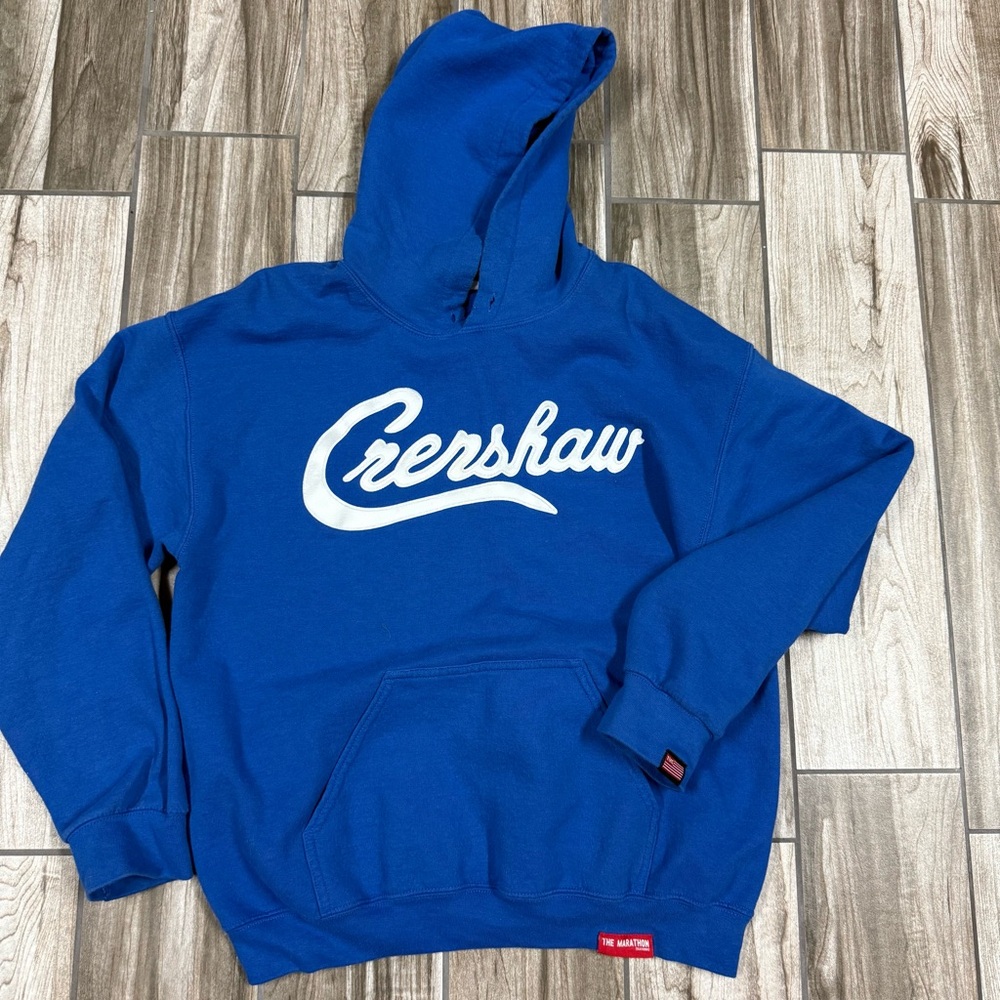 The Marathon Clothing Blue Crenshaw Hoodie